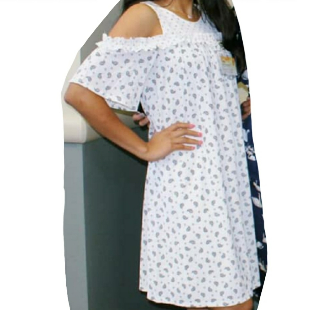 Lauren Conrad Babydoll Cold Shoulder Dress